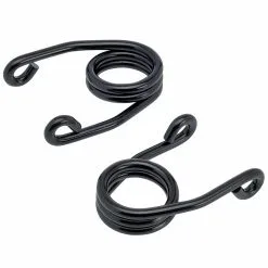 Lowbrow Customs Solo Seat Springs - Hairpin Style - 2-1/2 Inch Black