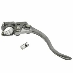 Kustom Tech DeLuxe 1 Inch Clutch Lever Raw Aluminum