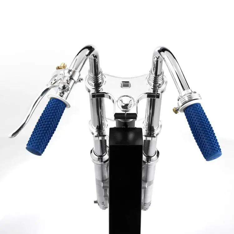 Kustom Tech DeLuxe 1 Inch Clutch Lever Raw Aluminum - Image 3