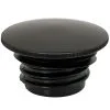 Cycle Standard Domed Slim Black Screw-In Harley Style Gas Cap 1996 & Up