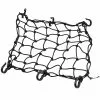 Powertye Adjustable Cargo Net- Black - 15 X 15 Inch