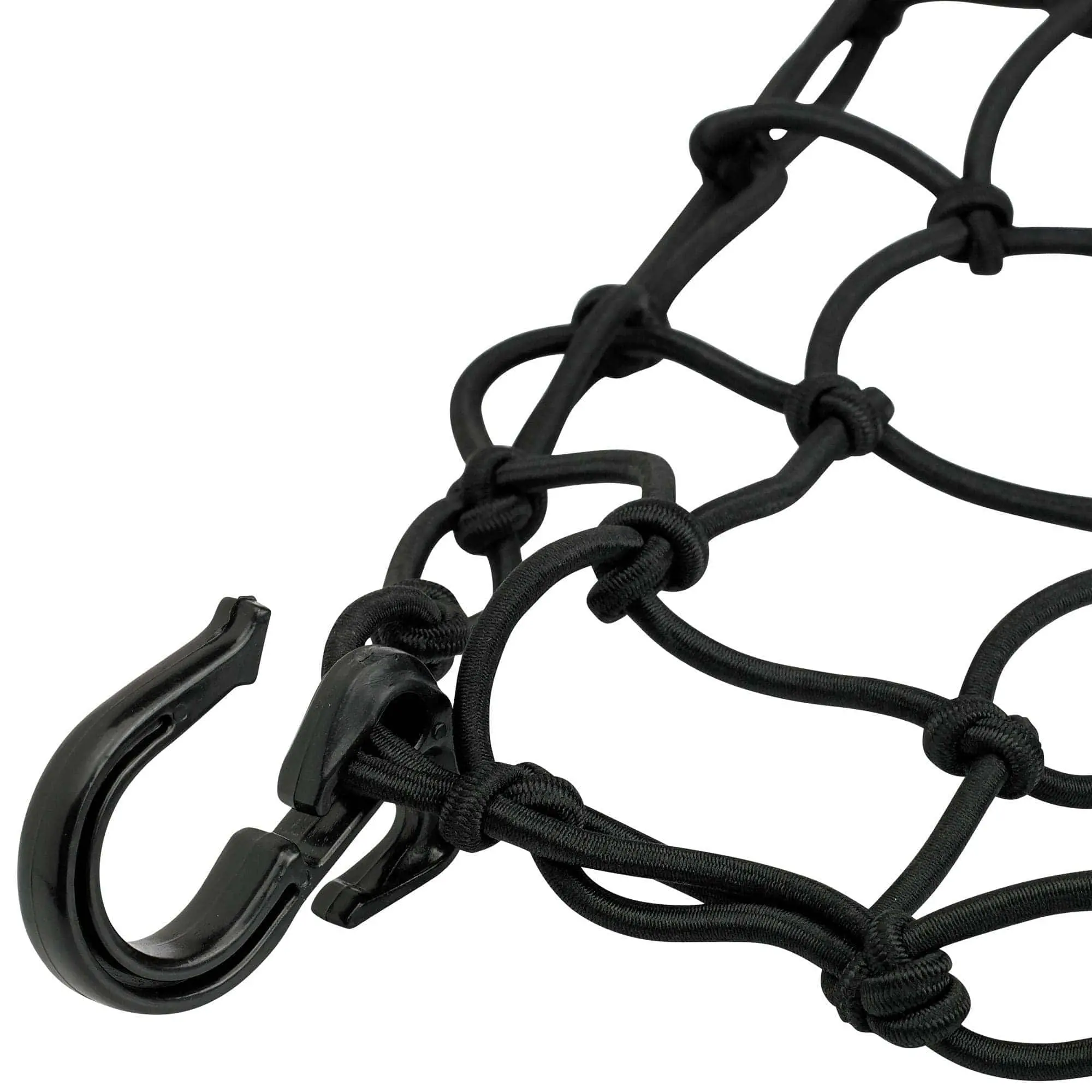 Powertye Adjustable Cargo Net- Black - 15 X 15 Inch - Image 2