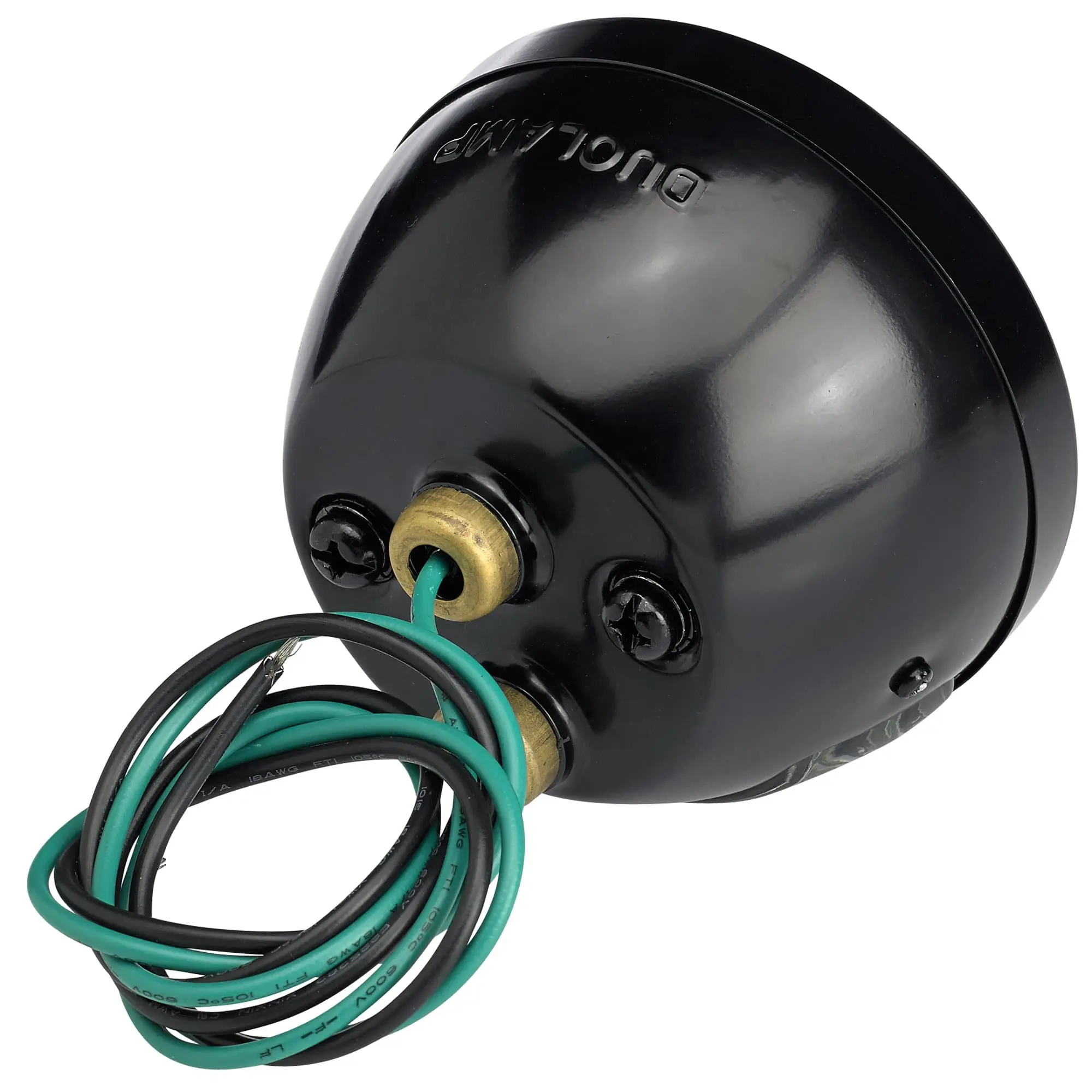 No School Choppers 1928 - 1932 Black Out Ford Duolamp -Stop Lens- Model A Stainless Steel Tail Light - Image 3