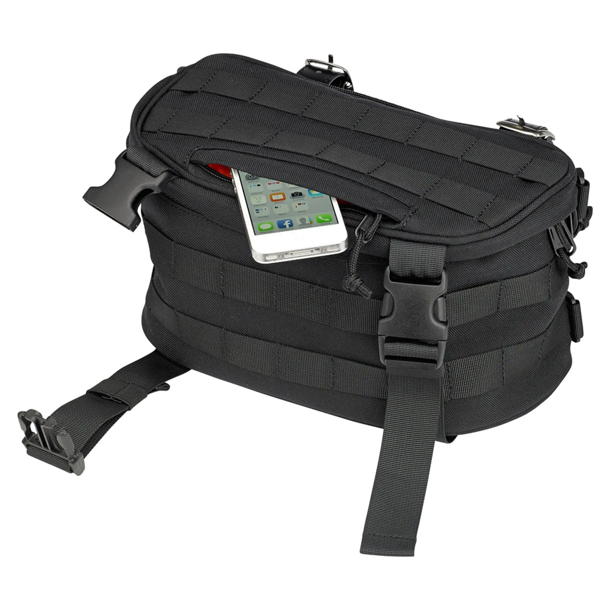 Biltwell EXFIL-7 Multi-Purpose Motorcycle Bag - Black - Image 5