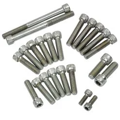 British Standard Side Cover Allen Hardware Set - Stainless- Triumph 650 C.c. Motorcycles 1963 - 1968