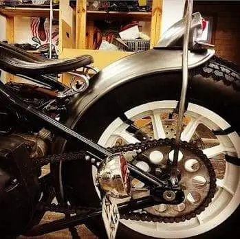 Cooper Smithing Co. Ribbed Handmade Steel Fender - For 18 Inch Tires - Image 5