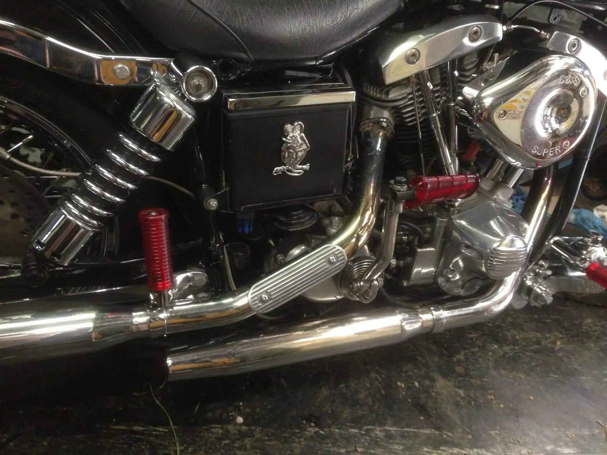 Lowbrow Customs Finned Heat Shield - 6 Inch - Image 4