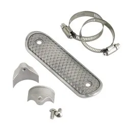 Lowbrow Customs Fish Scale Heat Shield - 6 Inch