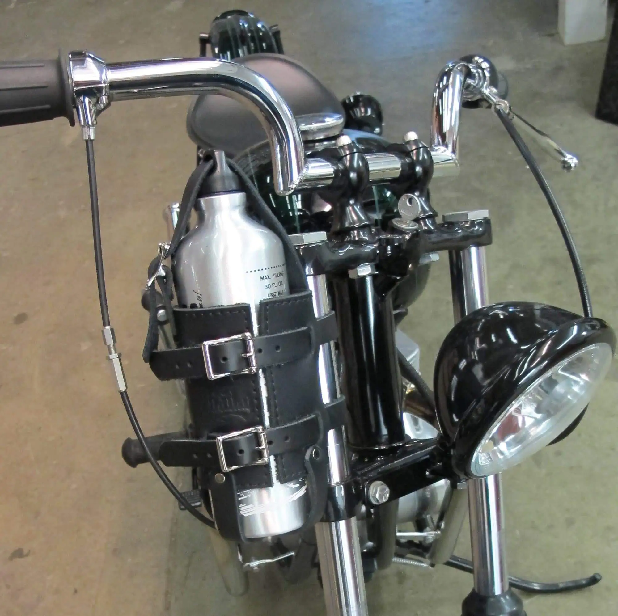 Bad&G Customs Leather Fuel Reserve Bottle Holder - Image 6