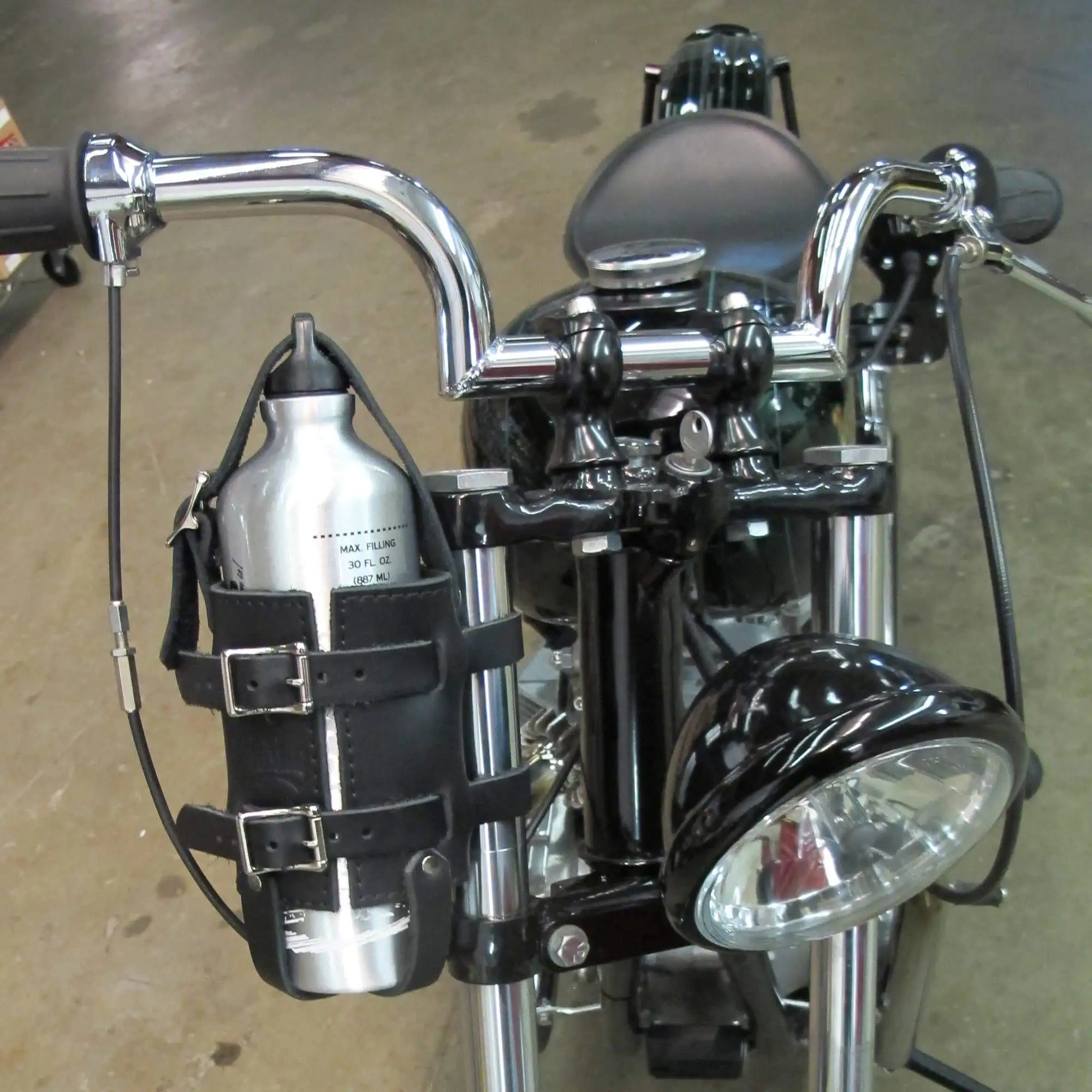 Bad&G Customs Leather Fuel Reserve Bottle Holder - Image 7