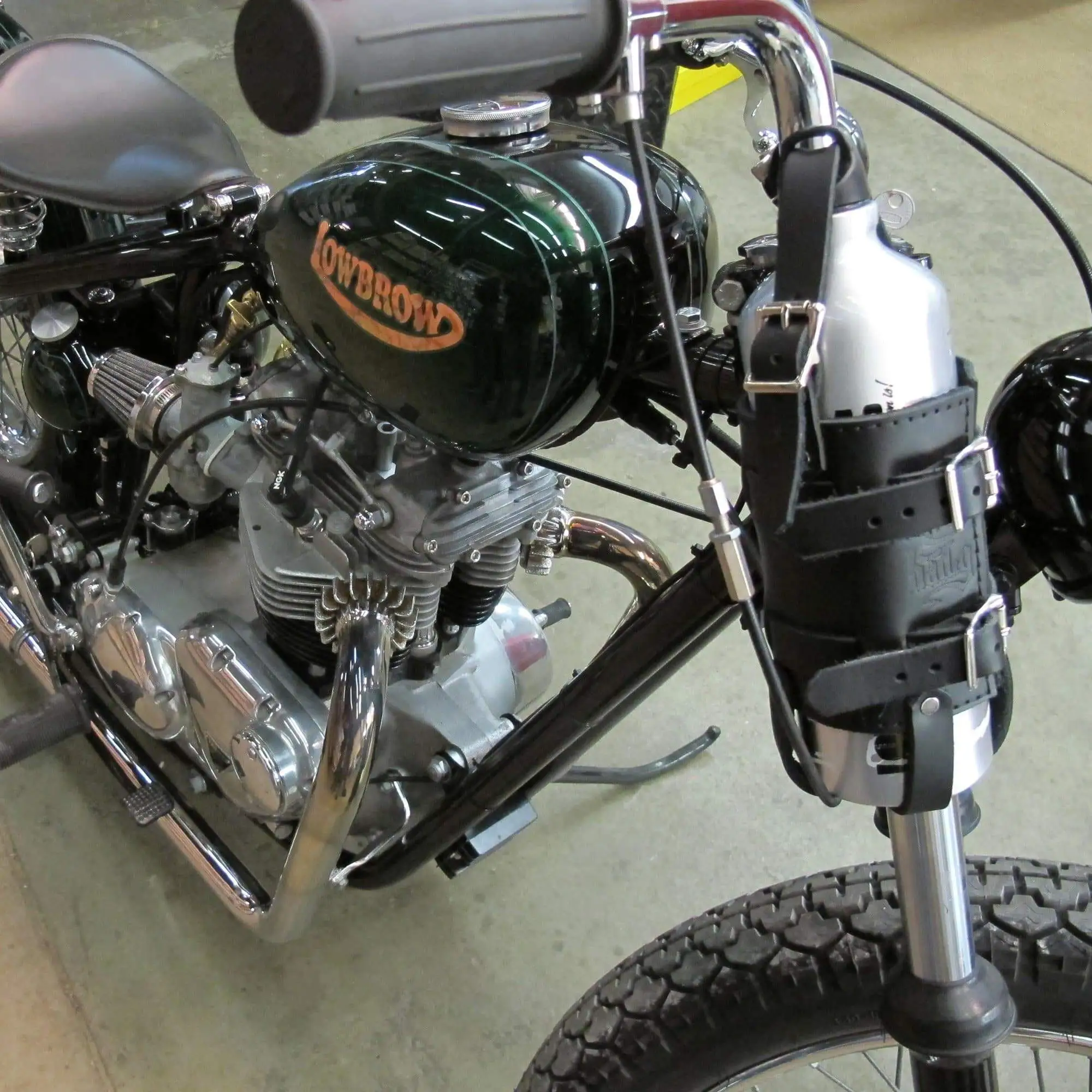 Bad&G Customs Leather Fuel Reserve Bottle Holder - Image 8