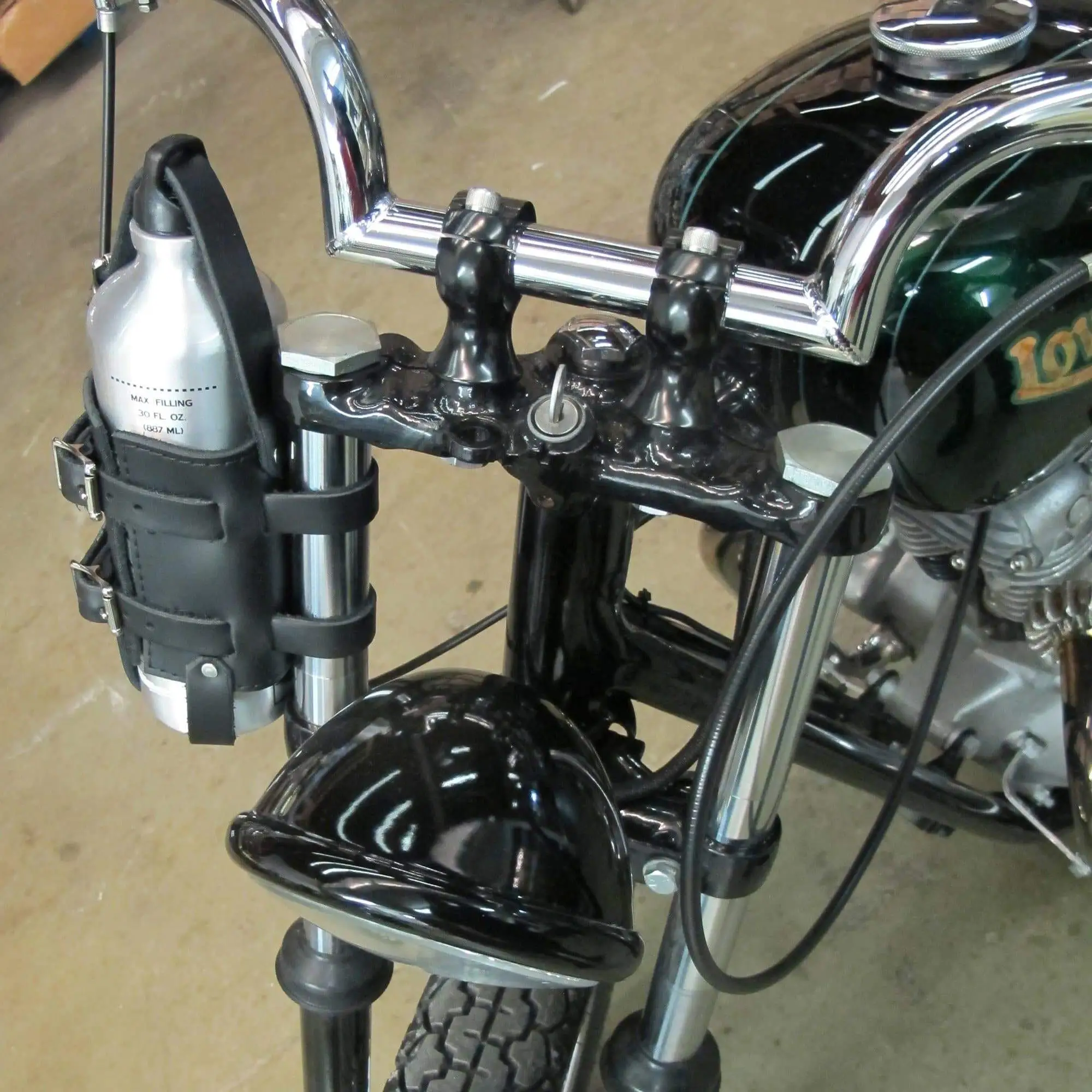 Bad&G Customs Leather Fuel Reserve Bottle Holder - Image 9