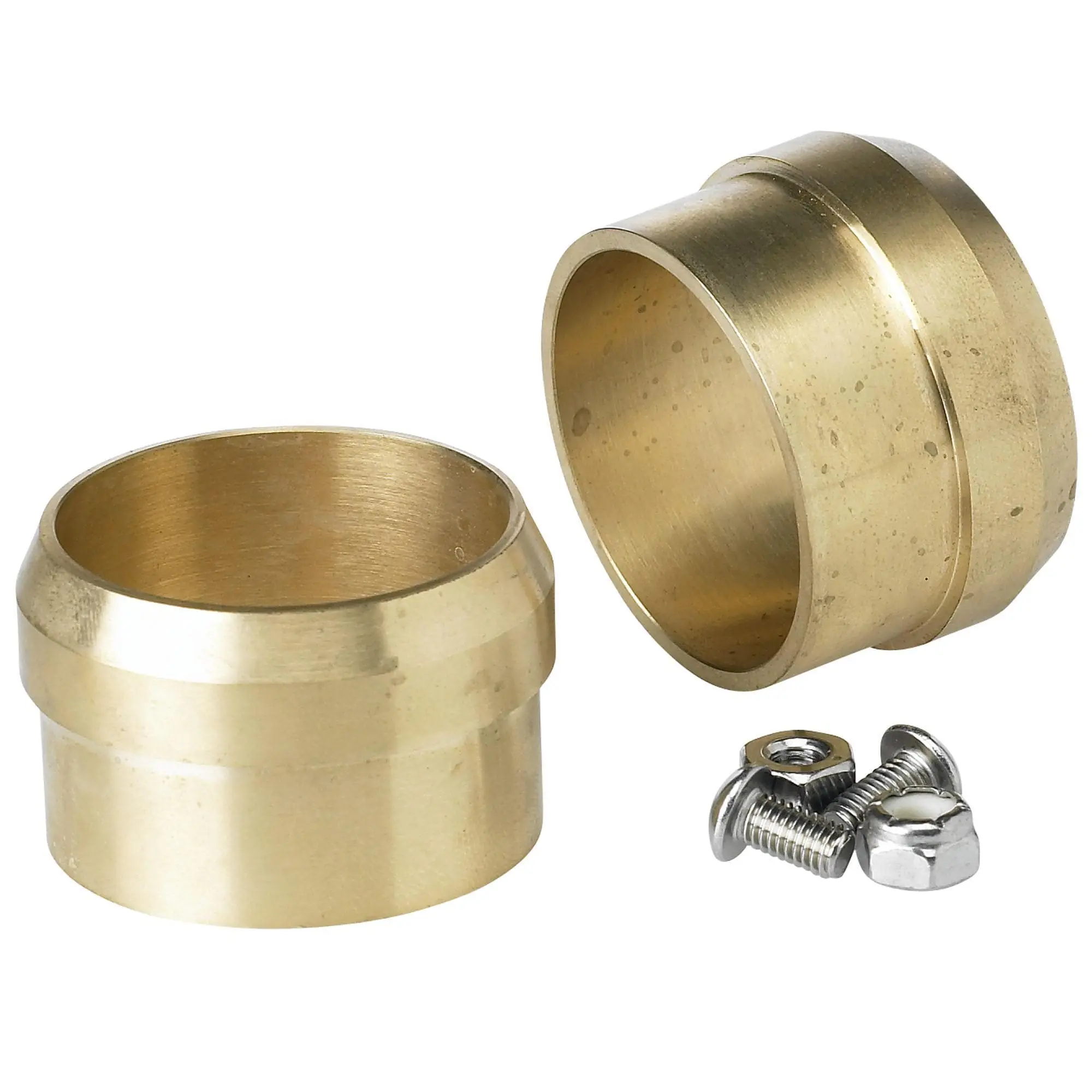 Lowbrow Customs Brass Exhaust Tips For 1.75 Inch OD Pipes