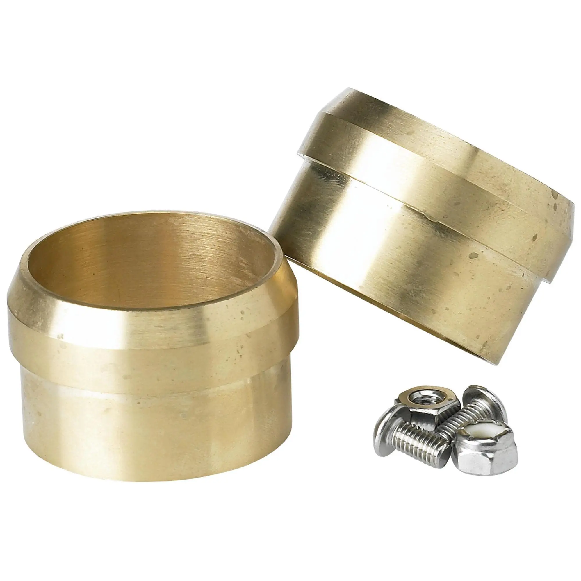 Lowbrow Customs Brass Exhaust Tips For 1.75 Inch OD Pipes - Image 2