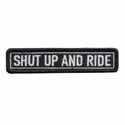 Lowbrow Customs Shut Up And Ride Patch