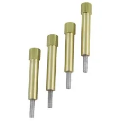 Lowbrow Customs CV Carb Extended Float Bowl Screws - Brass