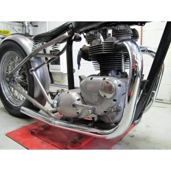 British Standard Triumph Upswept Drag Exhaust Pipes