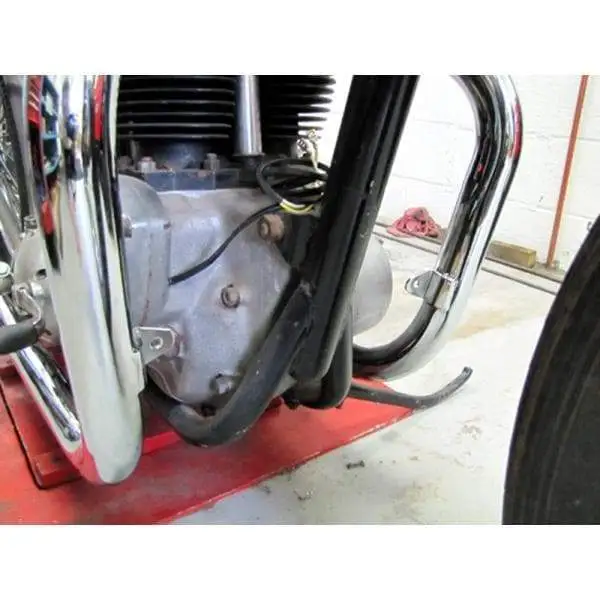 British Standard Triumph Upswept Drag Exhaust Pipes - Image 3