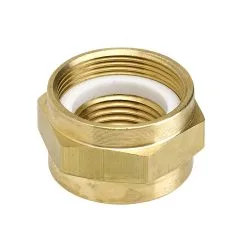 Lowbrow Customs 22mm To 3/8 Inch NPT Brass Petcock Adapter Nut
