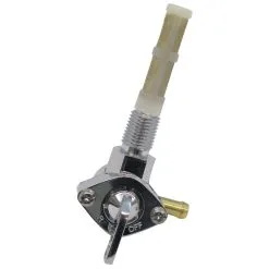 Cycle Standard 1/4 Inch NPT Petcock Chrome - 90 Degree