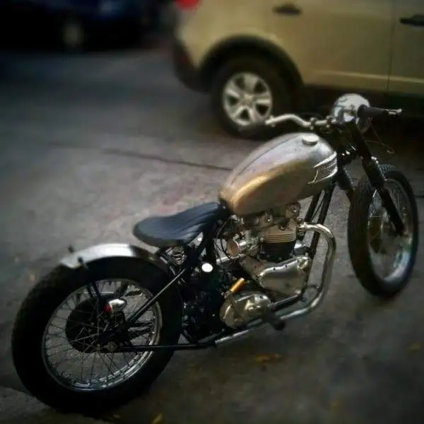 Biltwell Solo Seat - Black Tuck N Roll - Image 6