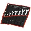 British Standard Whitworth 8 Pc Combination Wrench Tool Set By Rolson