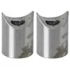 Lowbrow Customs Coped 1 Inch Handlebar Steel Riser Bungs - 2 Pack
