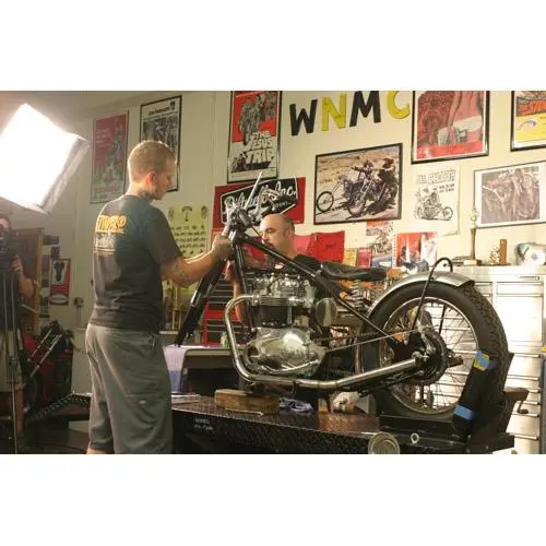 Lowbrow Customs English 102 DVD Classic Triumph Motorcycle Maintenance Video Manual - Image 3