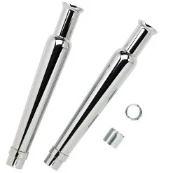 EMGO Cocktail Shaker Mufflers For 1-1/2 To 1-3/4 Inch Exhaust Pipes