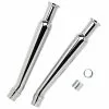 EMGO Cocktail Shaker Mufflers - Upswept - Left And Right Side - For 1-1/2 To 1-3/4 Inch Exhaust Pipes