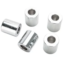 Colony #SPC-039 3/8 ID X 7/8 Length Chrome Steel Universal Spacer 5 Pack