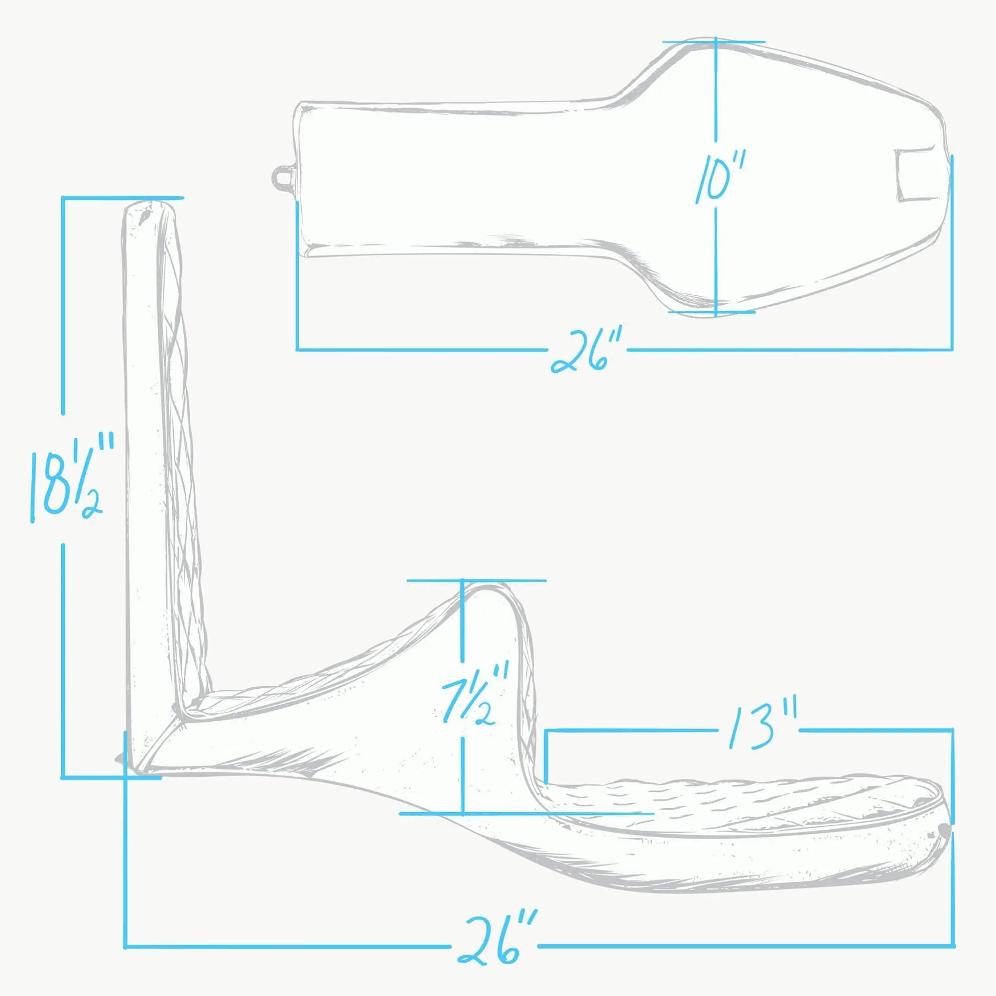 Sully's Customs Traditional King And Queen Seat - Black Diamond - 1982-2003 Sportsters - Image 5
