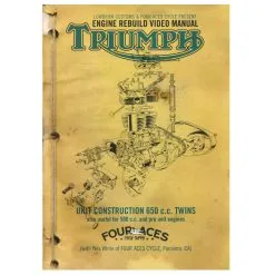 Lowbrow Customs Triumph 650 Rebuild DVD With Wes White - Triumph Motorcycle DVD